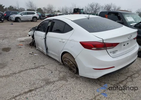 2017 Hyundai Elantra Se z USA, uszkodzony, nr VIN 5NPD84LF6HH105383